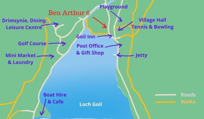 Ben Arthur Place 6 - Sleep 6 Lochgoilhead Zewnętrze zdjęcie